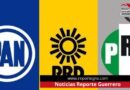 De esta forma se repartieron las candidaturas PRI, PRD y PAN en Guerrero 