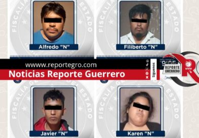 FGE captura a una mujer y tres hombres acusados de secuestradores en Chilpancingo 