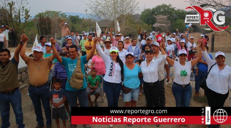 Diana Costilla recibe el respaldo de habitantes de Tepehuaje II, Amatlán y Palo Gordo