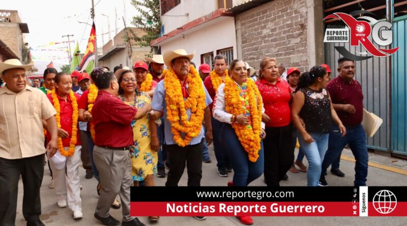 Acompaña Sara Salinas a Félix Salgado, a encuentro con ciudadanos en Huitziltepec