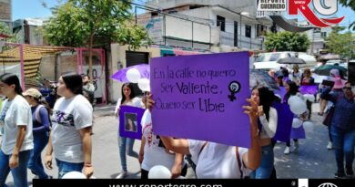 Con marcha exigen justicia por el feminicidio de la jovencito Ana Paulina