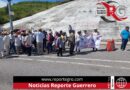 Concejo Nacional Indígena protesta por tercera ocasión en la caseta de Palo Blanco de Chilpancingo