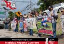 Con multitudinaria marcha, exigen la presentación con vida de los 43 normalistas en Chilpancingo