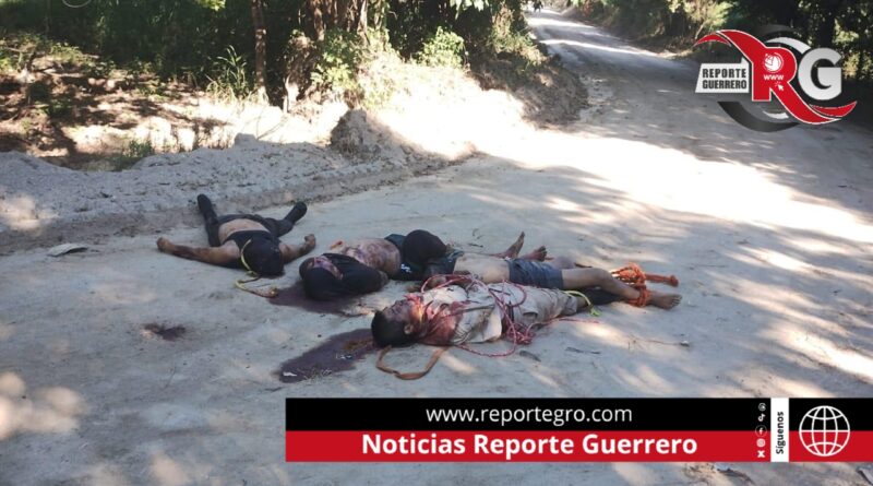 Localizan otros cuatro ejecutados en Tecpan; suman 29 muertos