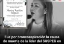 Fue por broncoaspiración la causa de muerte de la líder del SUSPEG en Chilapa y no asesinada