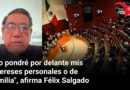 «No pondré por delante mis intereses personales o de familia», afirma Félix Salgado