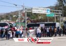 Normalistas de Ayotzinapa bloquean la Autopista del Sol, en Chilpancingo 