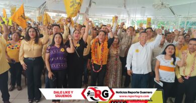 «¡PRD Guerrero vive!», señala Evodio al elogiar a AMLO, Sheinbaum y Evelyn Salgado 