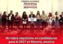 No habrá nepotismo en candidaturas para el 2027 en Morena, anuncia Luisa María Alcalde 