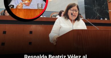 Respalda Beatriz Vélez al diputado priísta que amenazó de muerte a fotorreportero