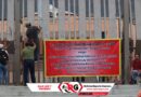 Maestros de la CETEG bloquean Palacio de Gobierno y hacen pintas en el SNTE en Chilpancingo