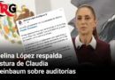 Abelina López respalda postura de Claudia Sheinbaum sobre auditorías