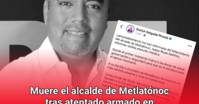 Muere el alcalde de Metlatónoc tras atentado armado en Chilpancingo; gobernadora llama a FGE esclarecer el caso