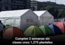 Cumplen 3 semanas sin clases unos 1,375 planteles en Guerrero, por paro nacional