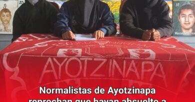 Normalistas de Ayotzinapa reprochan que hayan absuelto a José Luis Abarca por la desaparición de los 43