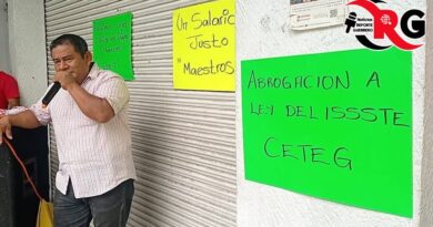 Maestros de la CETEG intensifican medidas de presión en Costa Grande 