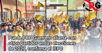 Puede PRD Guerrero aliarse con otros partidos en las elecciones de 2027, confirma el IEPC